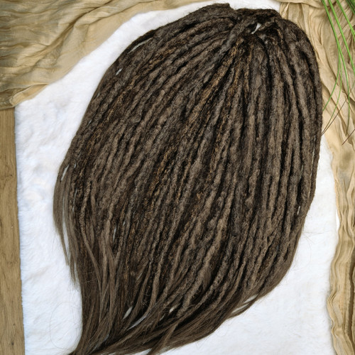 Cooper Brown - přirozeně hnědé fake dreads — foto 2