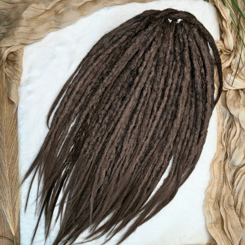 Cooper Brown - přirozeně hnědé fake dreads — foto 3