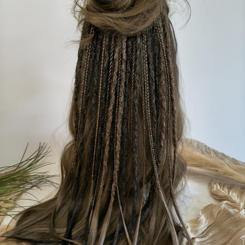 Dark brown - dredo gumička — foto 4