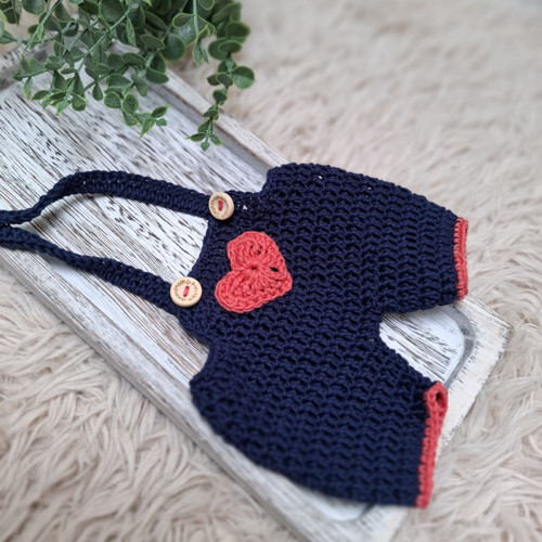 Háčkovaná kabelka chlapeček Pierre — foto 6