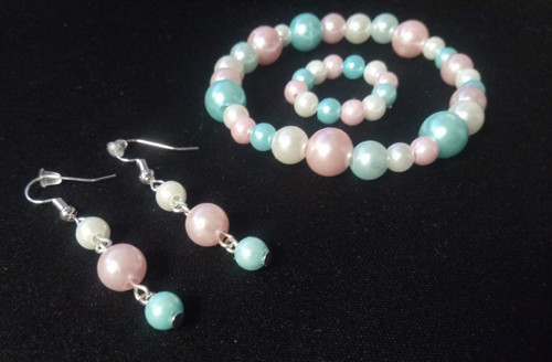 3-dílná sada šperků Pearl Glance — foto 3