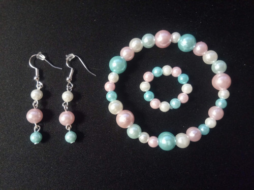 3-dílná sada šperků Pearl Glance — foto 2