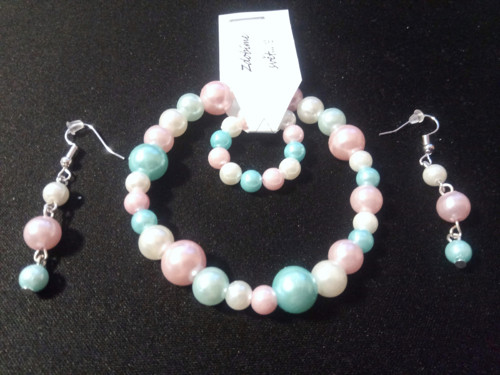 3-dílná sada šperků Pearl Glance — foto 5