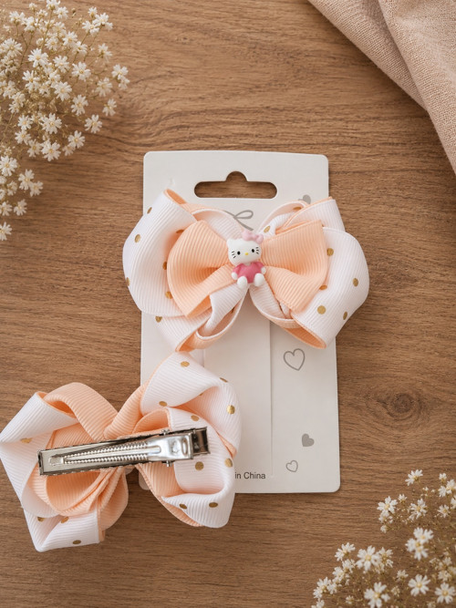 Mašličky Hello Kitty meruňkové 2 ks — foto 2