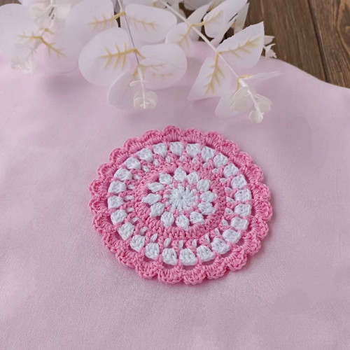 Háčkovaná mini mandala — foto 2
