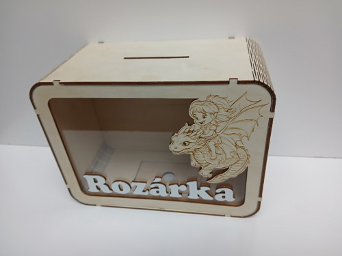 Dětská pokladnička dráček — foto 2