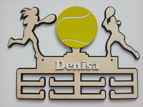 Věšák na medaile tenis — foto 2