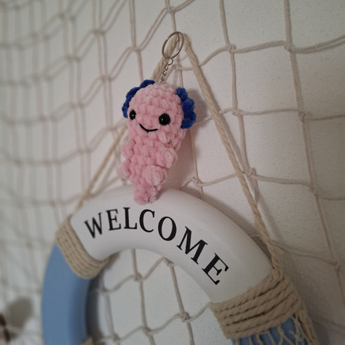 Háčkovaný axolotl — foto 3