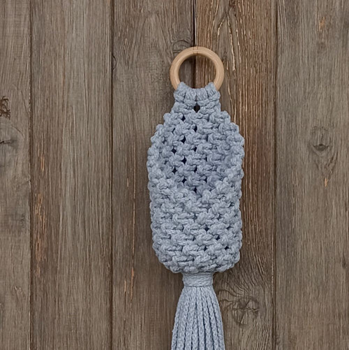 Macramé košíček — foto 3