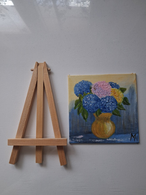 Malý kvetinkový obraz — foto 2