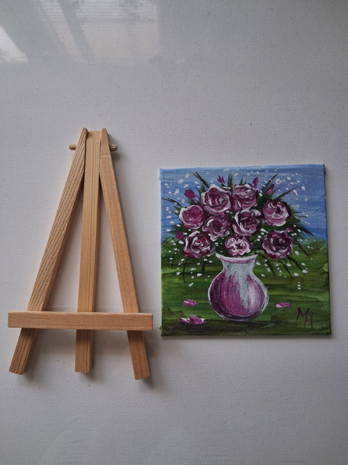 Malý kvetinkový obraz — foto 2