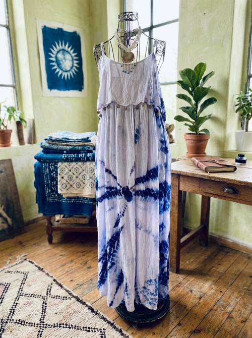 Boho batika šaty — foto 2