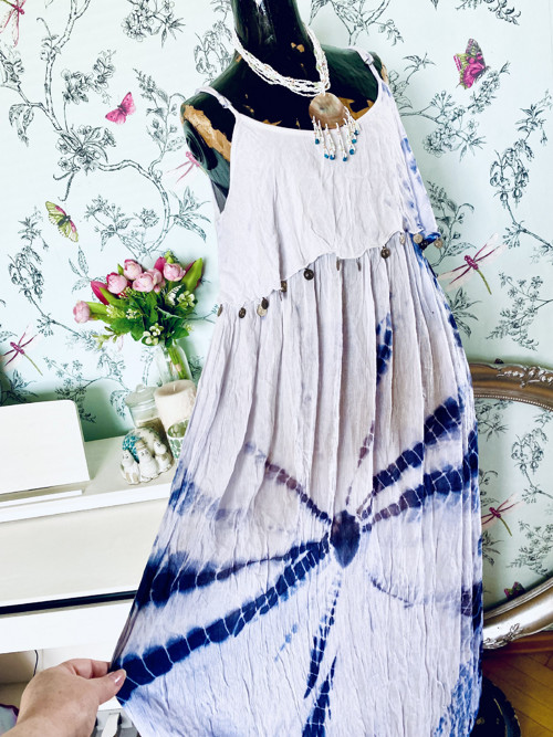 Boho batika šaty — foto 4