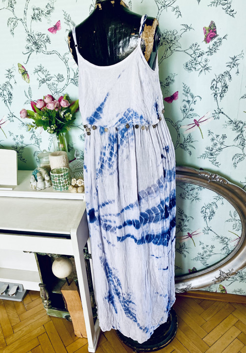 Boho batika šaty — foto 6