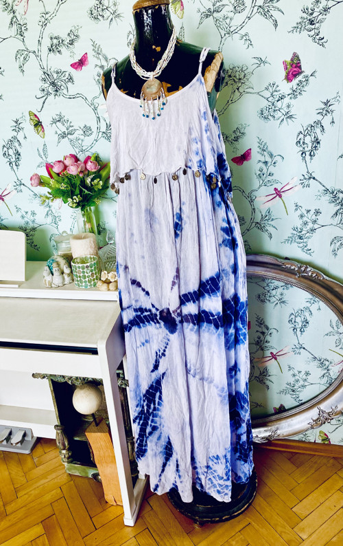 Boho batika šaty — foto 3