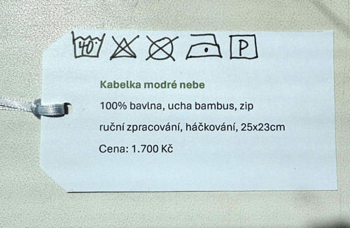 Kabelka modré nebe — foto 4