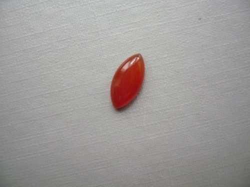 Kabošon - karneol AA 12 mm, č.46Cf — foto 2