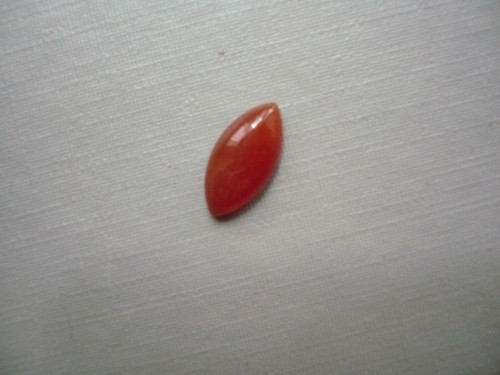 Kabošon - karneol AA 12 mm, č.54Cf — foto 2