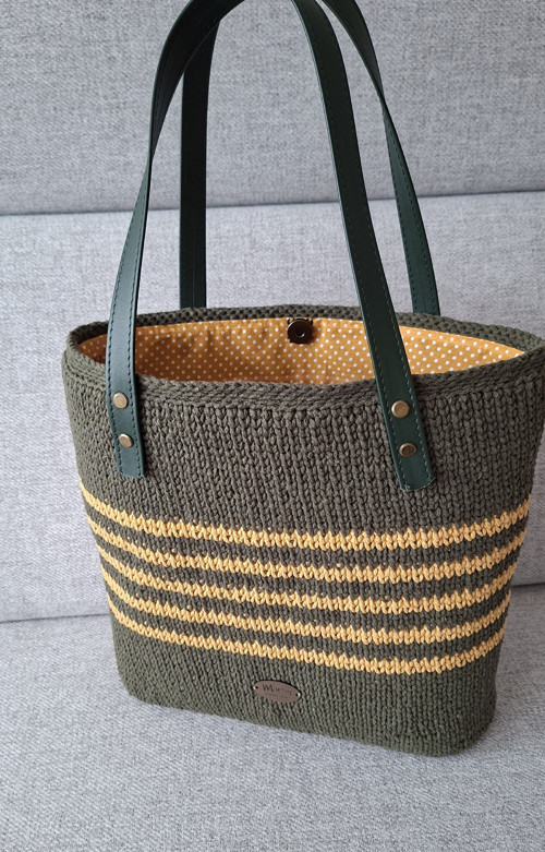 Kabelka KHAKI macrame — foto 6