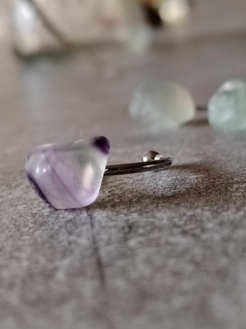 Prsten s fluoritem — foto 3
