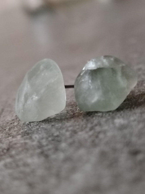 Náušnice z fluoritu — foto 3