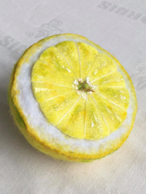 Hračka z filcu - OVOCE — foto 4