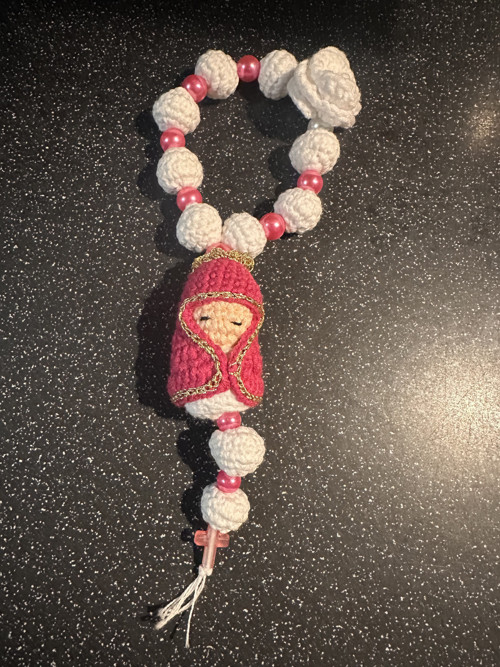 Mini růženec - panenka Maria — foto 3