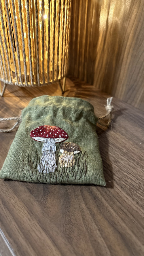 Lněný pytlíček na drobnosti — foto 4