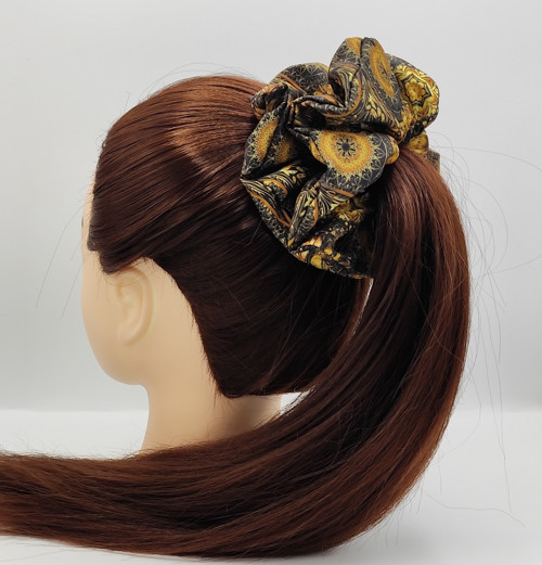 Scrunchie gumička Mandala XXL I. — foto 2