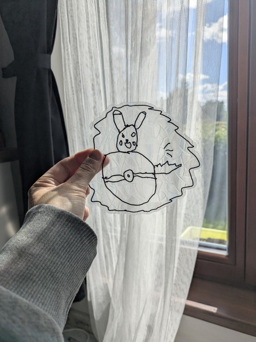 Suncatcher z vaší dětské kresby — foto 3