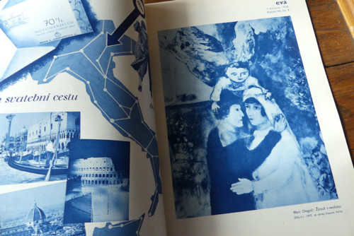 Časopis EVA,9/1936, móda — foto 6