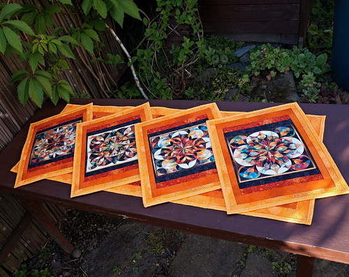 Zářivé mandaly - sada prostírání — foto 2