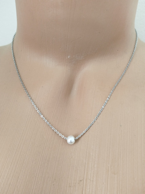 Řetízek 40cm, perla 6mm — foto 2