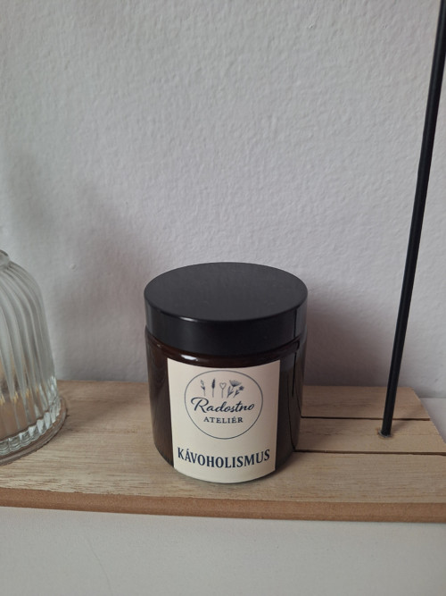 Sójová svíčka Kávoholismus — foto 2