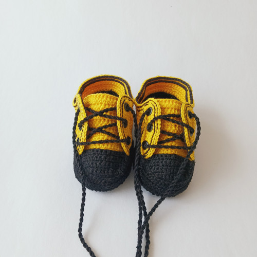 Háčkované tenisky - 9 cm — foto 2