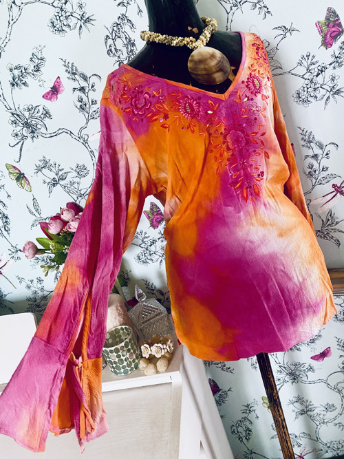Tunika boho zářivá — foto 4