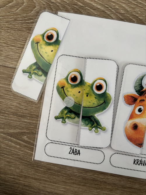Pracovní list Mini Puzzle Farma — foto 4