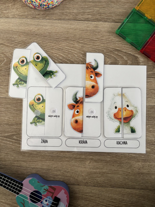 Pracovní list Mini Puzzle Farma — foto 3