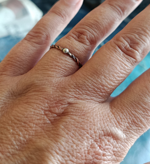 Majda - měděný prstýnek — foto 2