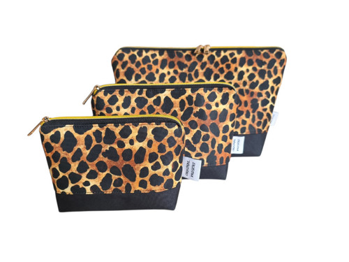 Kosmetická taštička, střední - LEOPARD — foto 5