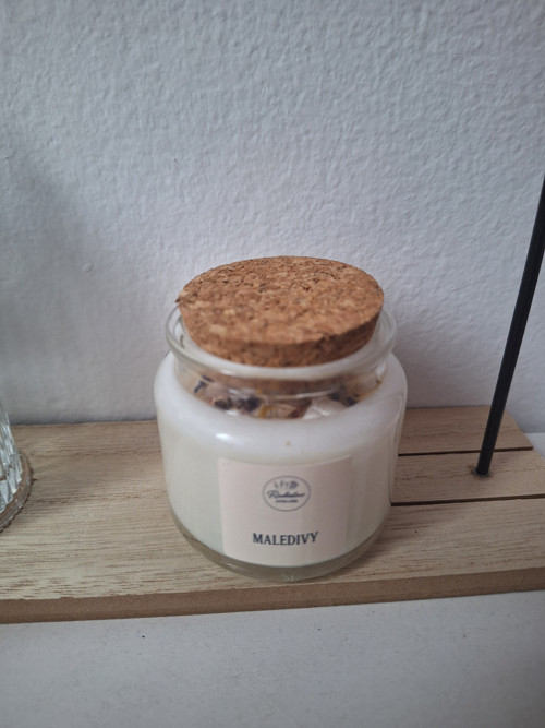 Sójóvá svíčka Maledivy — foto 3