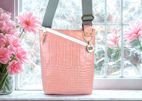 Kožená crossbody kroko 2359 — foto 6