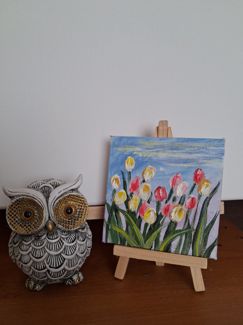Malý obrázok - tulipány — foto 2