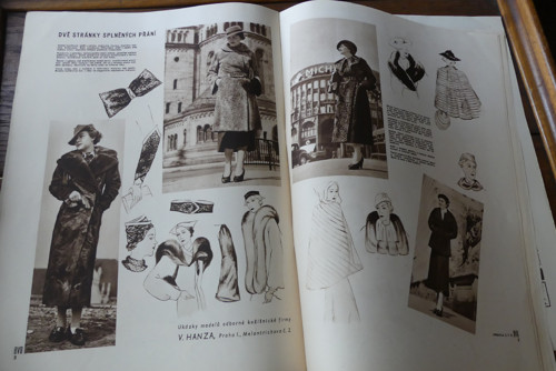Časopis EVA, 1/1935, móda — foto 6