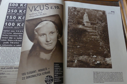 Časopis EVA, 1/1935, móda — foto 3