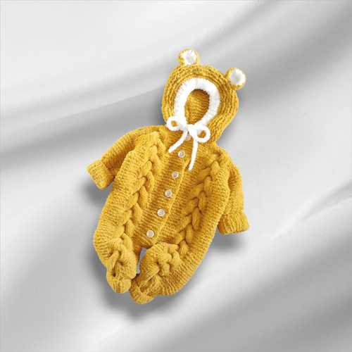 Pletený overal pro miminko — foto 2