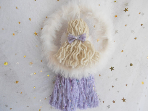 Macrame kruh - vánoce — foto 3