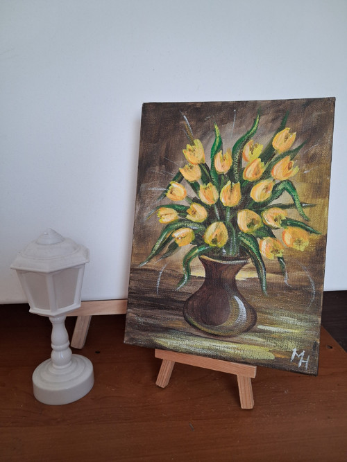 Obrázek - žluté tulipány — foto 2