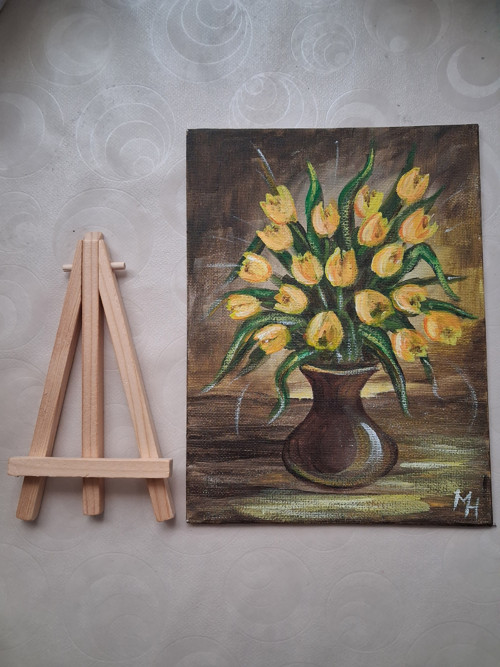 Obrázek - žluté tulipány — foto 3