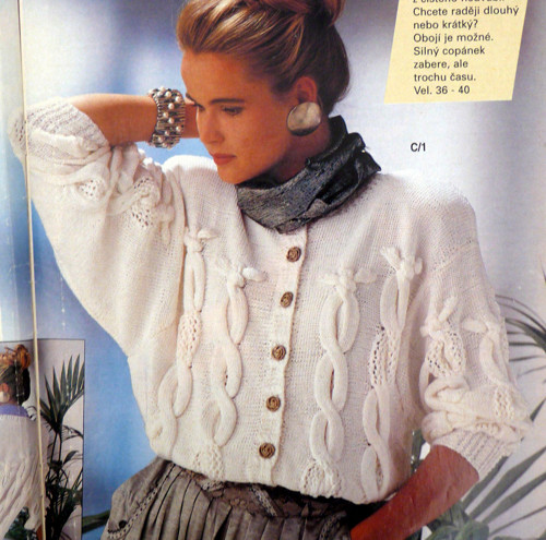 Sabrina č.4/E - Módní pletené trendy.. — foto 5
